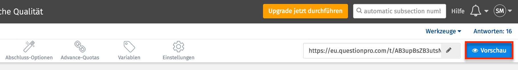 Survey Software Help Image